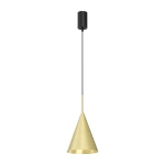 Lampa wisząca CAPITAL Czarno - Złoty 1xGX53 - Ø17cm - MLP0963