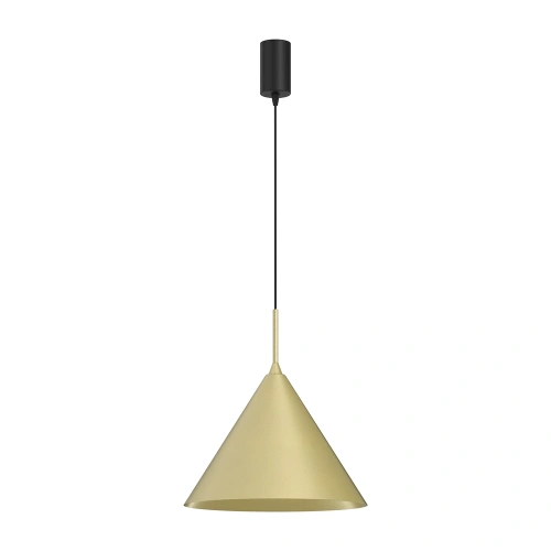 Lampa wisząca CAPITAL Czarno - Złoty 1xGX53 - Ø32cm - MLP0957