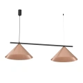 Lampa wisząca CAPITAL Czarno - Miedziany 2xGX53 - MLP0944