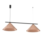 Lampa wisząca CAPITAL Czarno - Miedziany 2xGX53 - MLP0944
