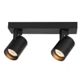 Lampa sufitowa - VOLF SPOT - czarny - 2xGU10 - ML0678