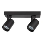 Lampa sufitowa - VOLF SPOT - czarny - 2xGU10 - ML0678