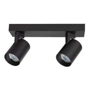 Lampa sufitowa - VOLF SPOT - czarny - 2xGU10 - ML0678