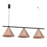 Lampa wisząca CAPITAL Czarno - Miedziany 3xGX53 - MLP0940