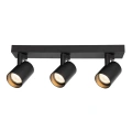 Lampa sufitowa - VOLF SPOT - czarny - 3xGU10 - ML0681