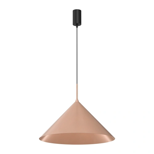 Lampa wisząca CAPITAL Czarno - Miedziany 1xGX53 - Ø46cm - MLP0954
