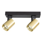 Lampa sufitowa - VOLF SPOT - złoty - 2xGU10 - ML0680