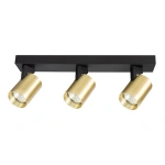 Lampa sufitowa - VOLF SPOT - złoty - 3xGU10 - ML0683