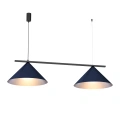 Lampa wisząca CAPITAL Czarno - Granatowy 2xGX53 - MLP1531 - świecenie