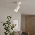 Lampa sufitowa - PIPE RING SPOT - biały - 1xGU10 - ML2068 - realizacja