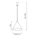 Lampa wisząca CAPITAL Granatowy 1xGX53 - Ø32cm - MLP0962 - wymiary