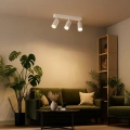 Lampa sufitowa - PIPE RING SPOT - biały - 3xGU10 - ML2072 - realizacja