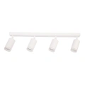 Lampa sufitowa - PIPE RING SPOT - biały - 4xGU10 - ML2074