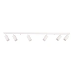 Lampa sufitowa - PIPE RING SPOT - biały - 6xGU10 - ML2076
