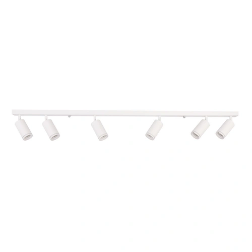 Lampa sufitowa - PIPE RING SPOT - biały - 6xGU10 - ML2076