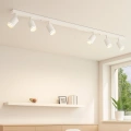 Lampa sufitowa - PIPE RING SPOT - biały - 6xGU10 - ML2076 - realizacja