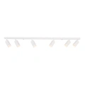 Lampa sufitowa - PIPE RING SPOT - biały - 6xGU10 - ML2076