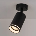 Lampa sufitowa - PIPE RING SPOT - czarny - 1xGU10 - ML2067
