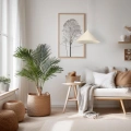 Lampa wisząca CAPITAL Kremowy 1xGX53 - Ø46cm - MLP1643 -realizacja