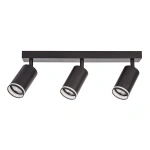 Lampa sufitowa - PIPE RING SPOT - czarny - 3xGU10 - ML2071