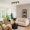 Lampa sufitowa - PIPE RING SPOT - czarny - 4xGU10 - ML2073 - realizacja