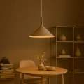 Lampa wisząca CAPITAL Kaszmirowy 1xGX53 - Ø46cm - MLP2470 - realizacja-