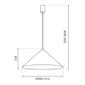 Lampa wisząca CAPITAL Kaszmirowy 1xGX53 - Ø60cm - MLP2471 - wymiary