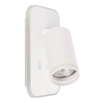 Lampa ścienna - PIPE RING - biały - 1xGU10 + 6W LED - ML2082