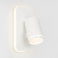 Lampa ścienna - PIPE RING - biały - 1xGU10 + 6W LED - ML2082