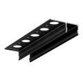 Profil aluminiowy (podpłytkowy) LED UNI-TILE12 PLUS 180 st. czarny
