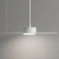 Lampa wisząca PIATTO 1xGX53 Ø350mm Biała - MLP2908 - świecenie