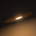 Lampa wisząca PIATTO 1xGX53 Ø350mm Biała - MLP2908- świecenie