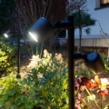 Lampa ogrodowa stojąca 2x GU10 100cm - DUBLO DBL-1000 - przykład zastosowania