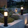 Lampa ogrodowa stojąca 1x E27 75cm - JOY 91065L-750 BL - przykład zastosowania
