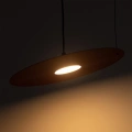 Lampa wisząca PIATTO 1xGX53 Ø350mm Burgund - MLP2911 - świecenie