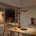 Lampa wisząca PIATTO 1xGX53 Ø450mm Burgund - MLP2915 - realizacja