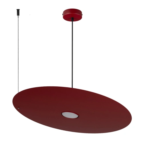 Lampa wisząca PIATTO 1xGX53 Ø550mm Burgund - MLP2919