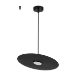 Lampa wisząca PIATTO 1xGX53 Ø350mm Czarny - MLP2909