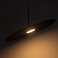 Lampa wisząca PIATTO 1xGX53 Ø450mm Czarny - MLP2913 - świecenie