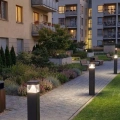 Lampa ogrodowa stojąca LED 20W 4000K 100cm - BAREL KWADRAT BKW-1000
