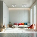 Lampa sufitowa - MICA SPOT - biały - 3xGU10 - ML1148 - realizacja