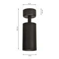 Lampa sufitowa - MICA SPOT - czarny - 1xGU10 - ML6088 - wymiary