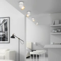 Lampa sufitowa - ANDY SPOT - biały/złoty - 1xGU10 - ML9932 - realizacja