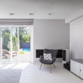 Podtynkowa oprawa sufitowa PLAZA 1xAR111 GU10 Biała - ML4739 - realizacja