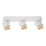 Lampa sufitowa - ANDY SPOT - biały/złoty - 3xGU10 - ML9936