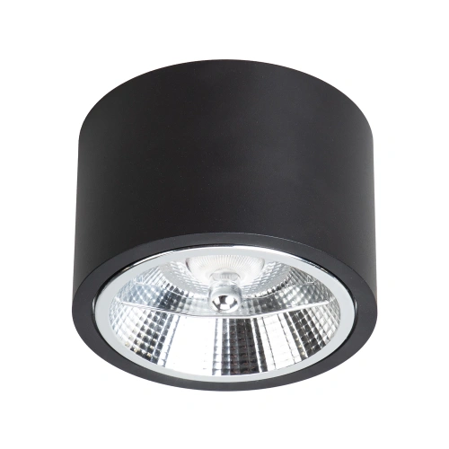 Natynkowa oprawa sufitowa REDONDO 1xAR111 GU10 Czarna - ML1074