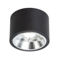Natynkowa oprawa sufitowa REDONDO 1xAR111 GU10 Czarna - ML1074 - świecenie
