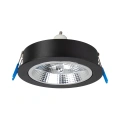 Podtynkowa oprawa sufitowa REDONDO 1xAR111 GU10 Czarna - ML1076