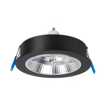 Podtynkowa oprawa sufitowa REDONDO 1xAR111 GU10 Czarna - ML1076