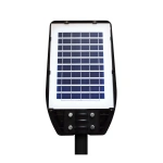 Solarna latarnia uliczna LED VIA z panelem fotowoltaicznym i pilotem - 50W 500lm 6000K IP54 -  EKO9093